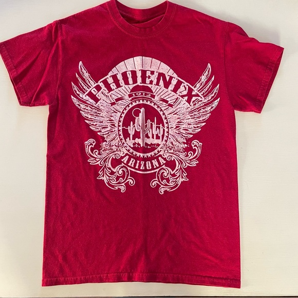 Other - Phoenix Arizona Red Graphic T-Shirt‎